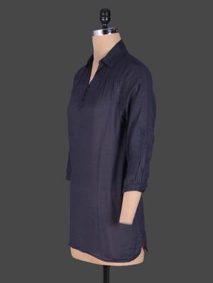 gather detail shirt tunic - 1184902 - Standard Image - 2