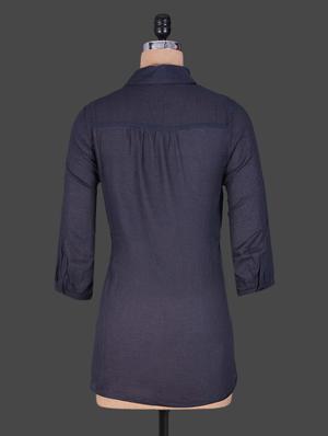 gather detail shirt tunic - 1184902 - Standard Image - 3