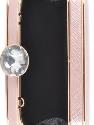pink metal clutch - 11857905 - Standard Image - 3