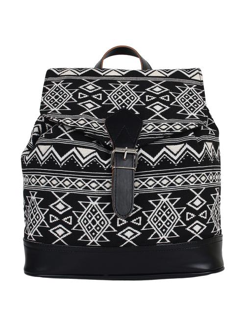 black canvas regular backpack - 11875208 - Standard Image - 1