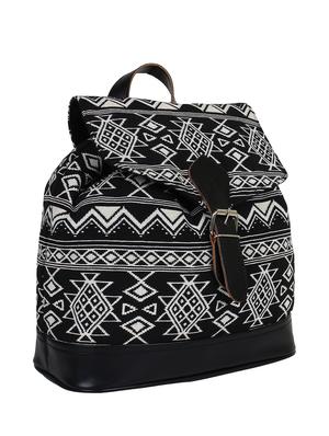black canvas regular backpack - 11875208 - Standard Image - 5