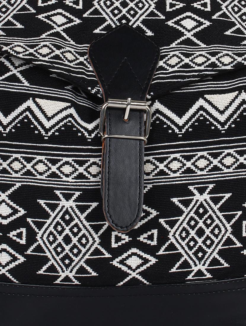 black canvas regular backpack - 11875208 - Zoom Image - 4