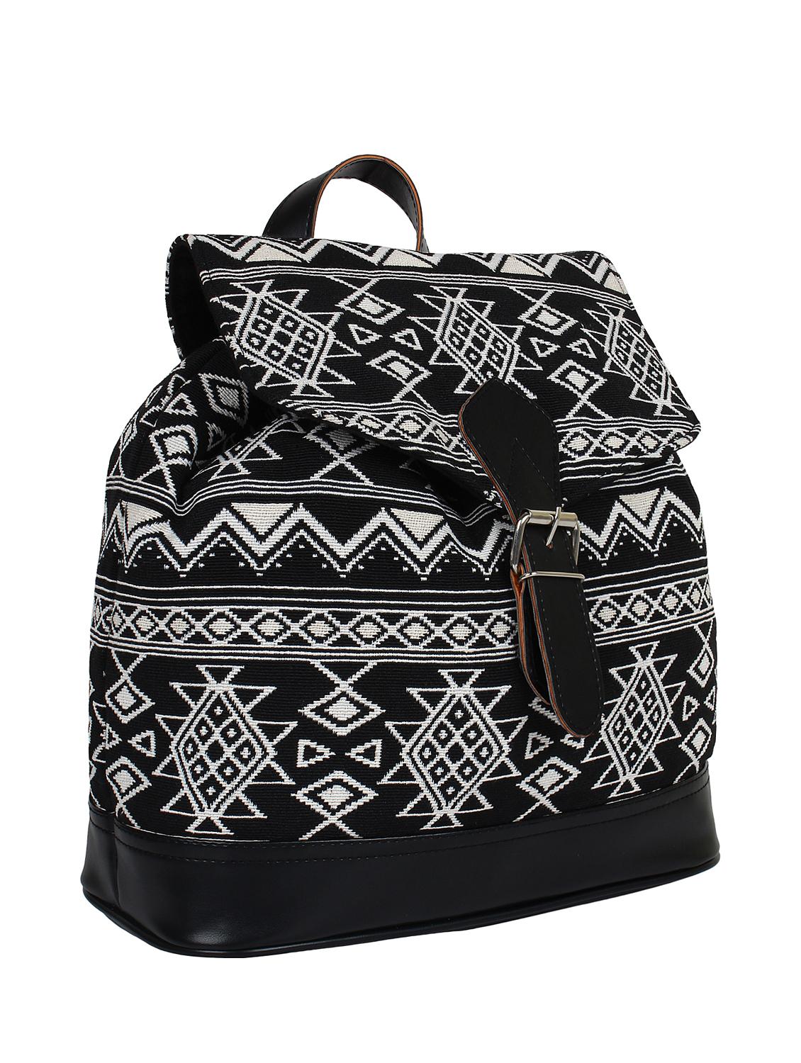 black canvas regular backpack - 11875208 - Zoom Image - 5