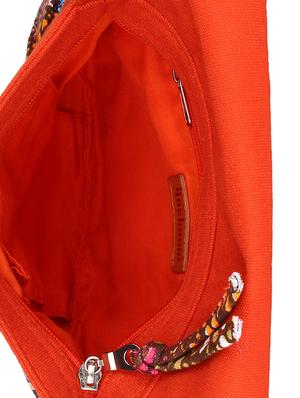 orange canvas sling bag - 11875216 - Standard Image - 3