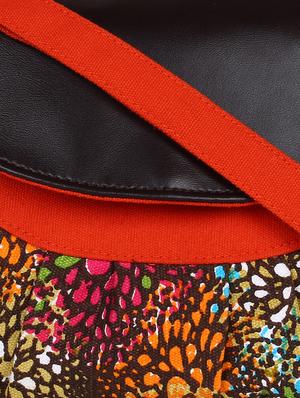orange canvas sling bag - 11875216 - Standard Image - 4