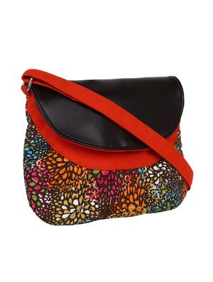 orange canvas sling bag - 11875216 - Standard Image - 6
