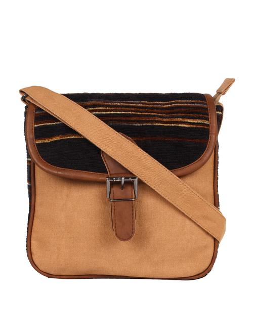multi canvas sling bag - 11875221 - Standard Image - 1