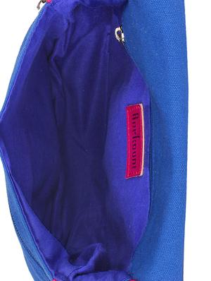 multi printed canvas sling bag - 11875225 - Standard Image - 3