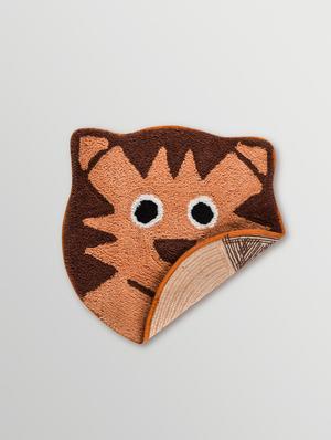tiger face pattern textured bathing mat - 1189833 - Standard Image - 3