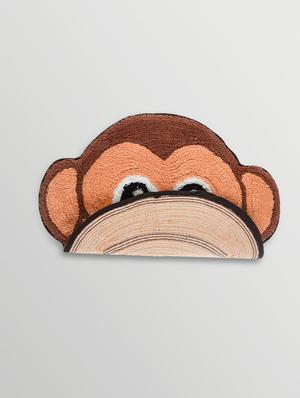 monkey pattern textured bathing mat - 1189836 - Standard Image - 3