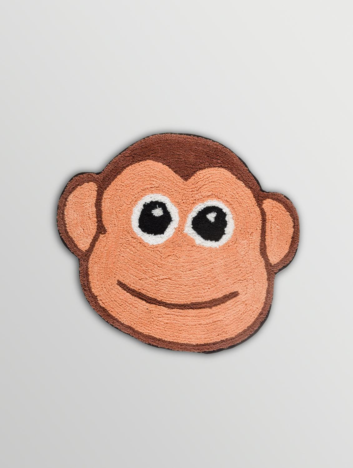 monkey pattern textured bathing mat - 1189836 - Zoom Image - 1