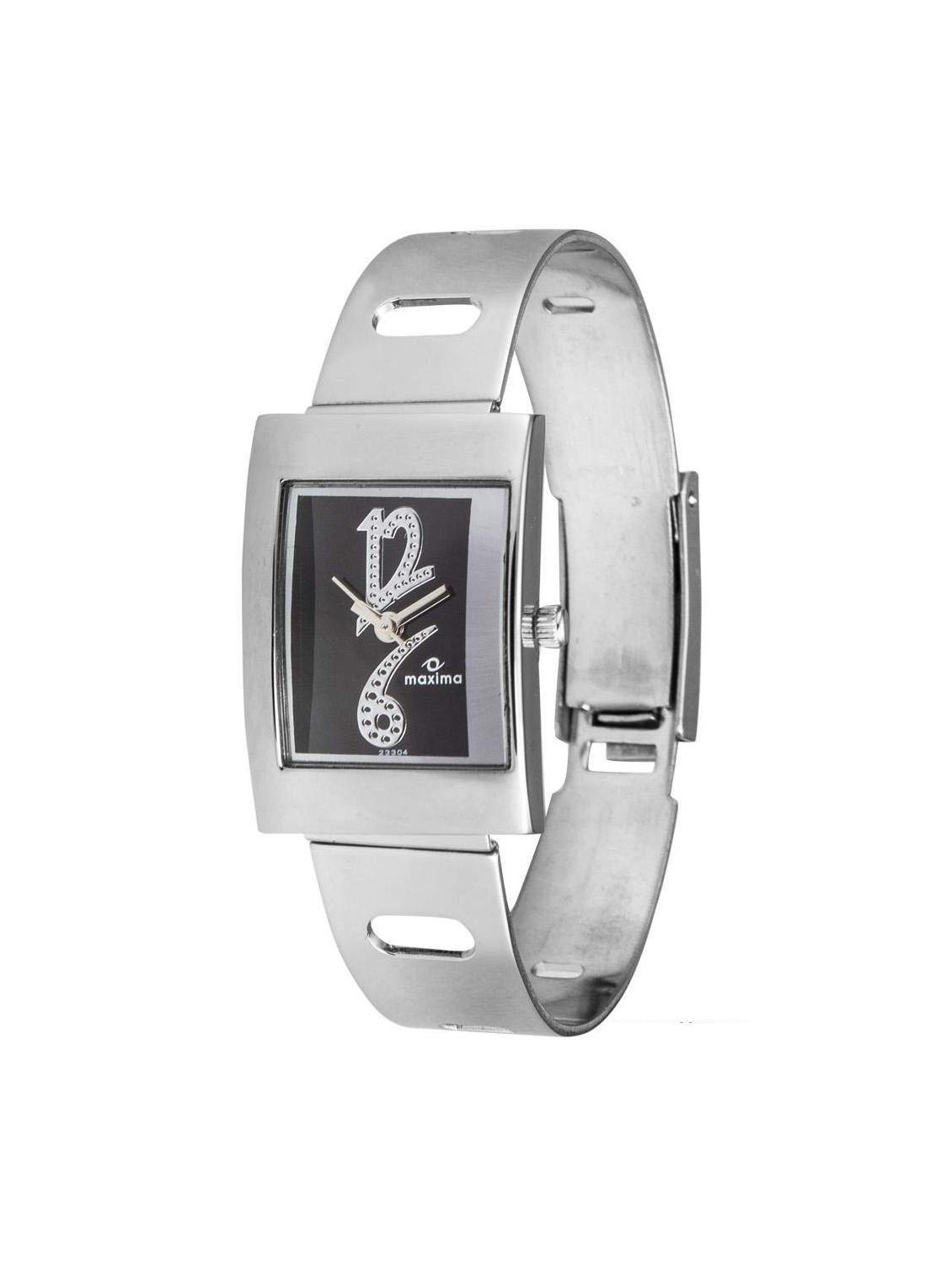 maxima black analog watch for women - 11902817 - Zoom Image - 1