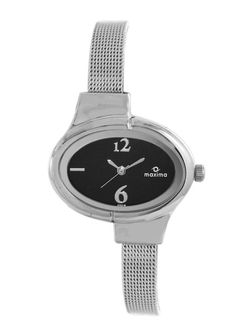 maxima black analog watch for women - 11902959 - Zoom Image - 1