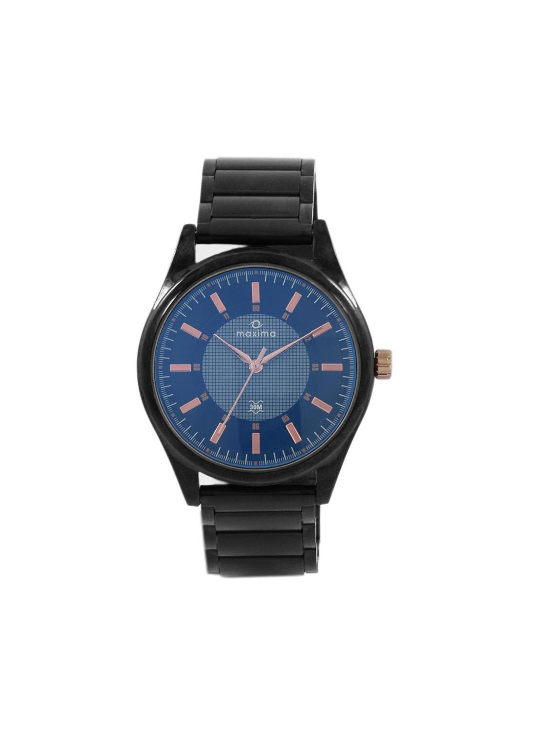 Maxima Black Analog Watch For Men - 11903724 - Zoom Image - 1