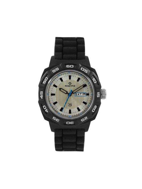 maxima silver analog watch for men - 11903794 - Very Small Image - 1