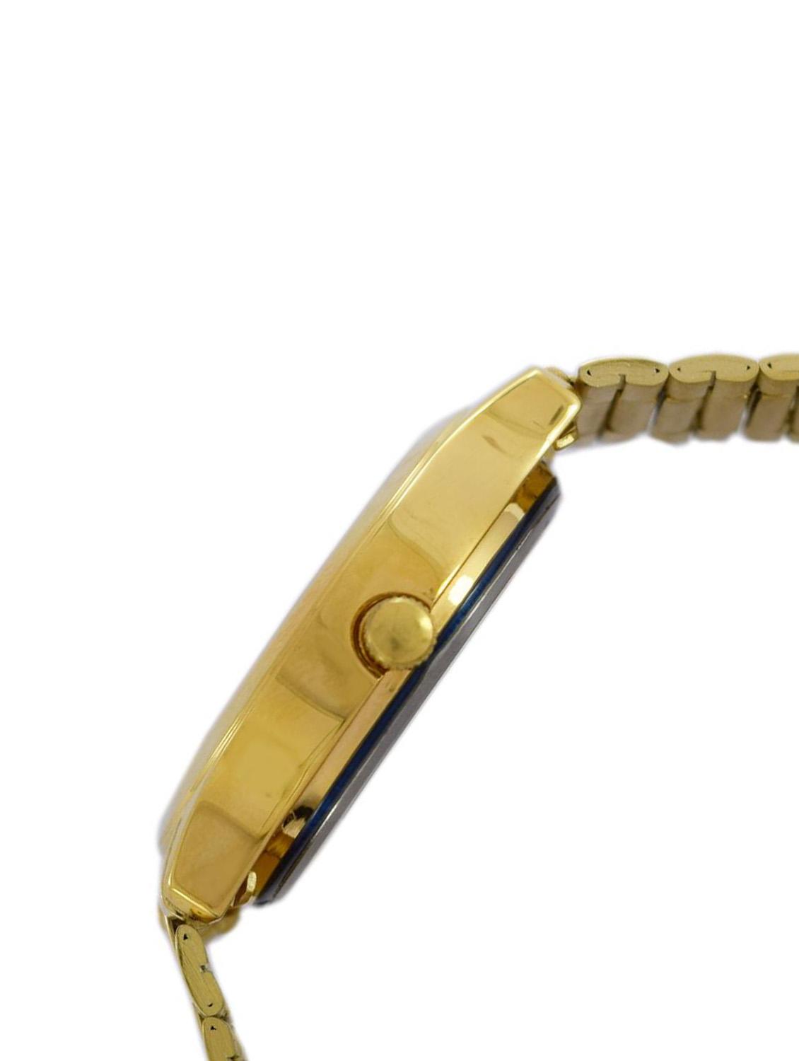 gold stainless steel wrist watch - 11903838 - Zoom Image - 2