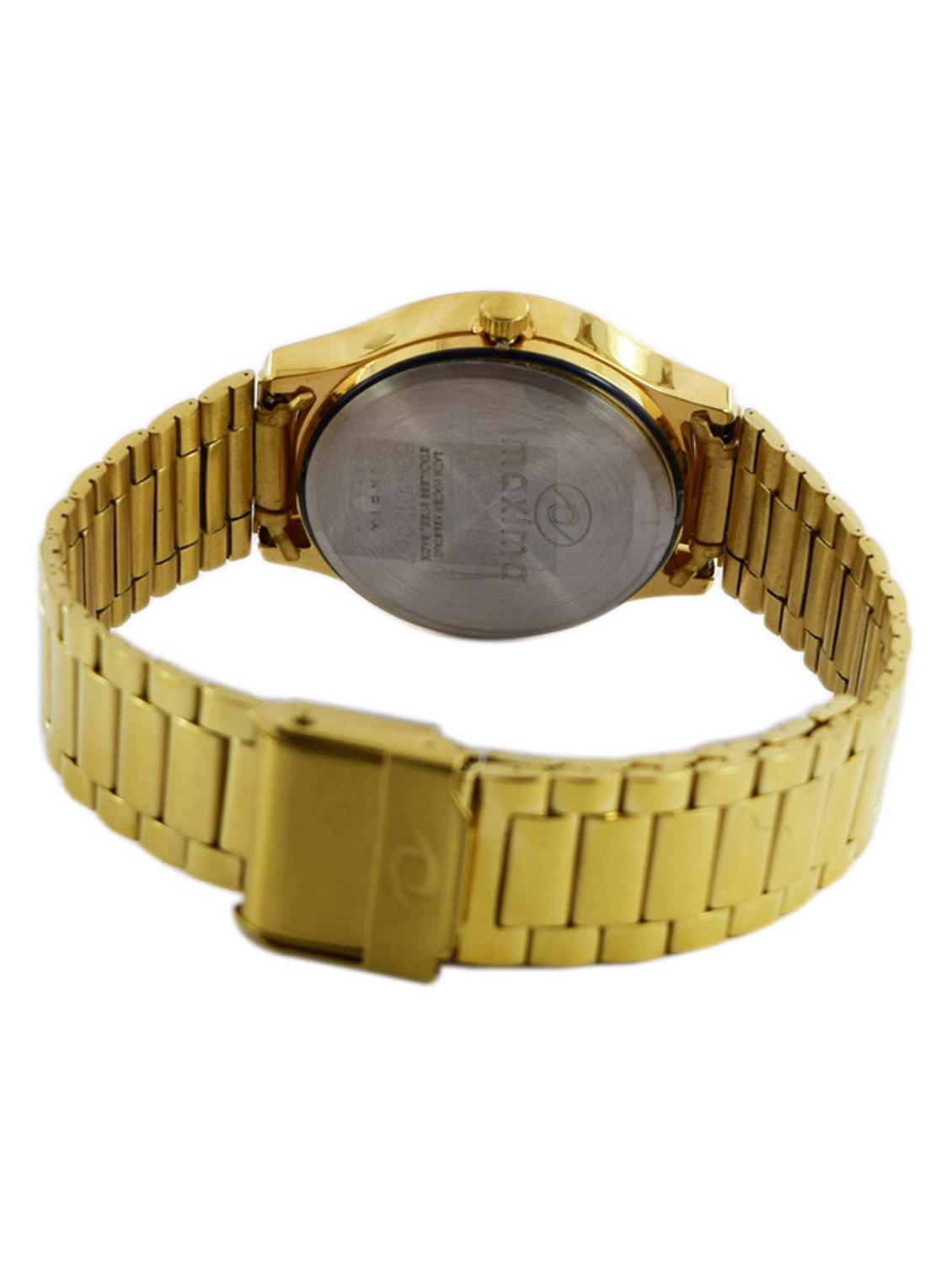 gold stainless steel wrist watch - 11903838 - Zoom Image - 3