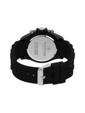 maxima black analog watch for men - 11904150 - Standard Image - 3