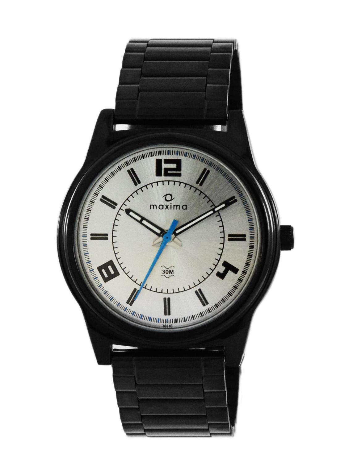maxima silver analog watch for men - 11904443 - Zoom Image - 1
