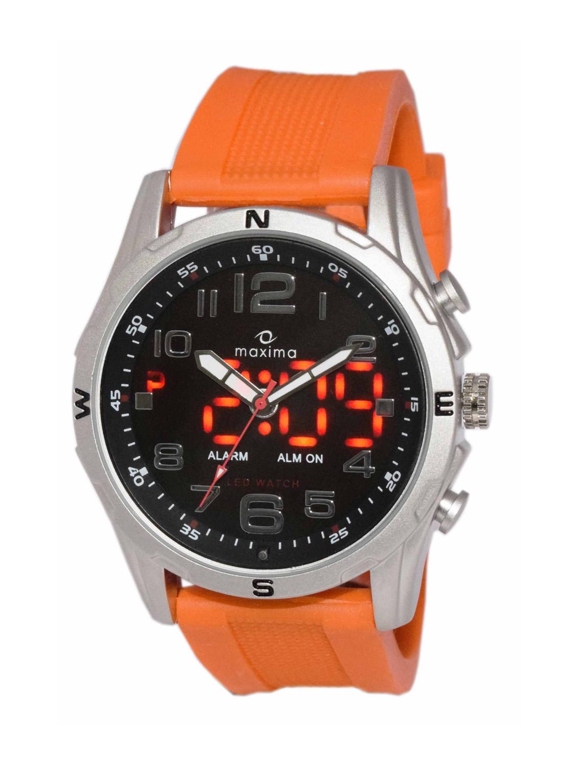 Maxima Black Analog Watch For Men - 11904566 - Zoom Image - 1