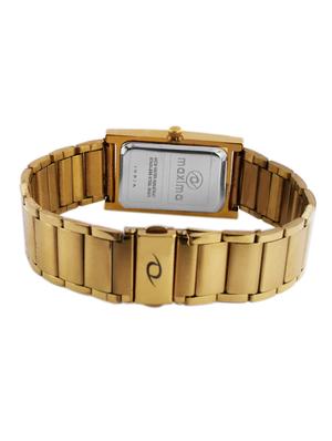 maxima gold analog watch for men - 11904698 - Standard Image - 3