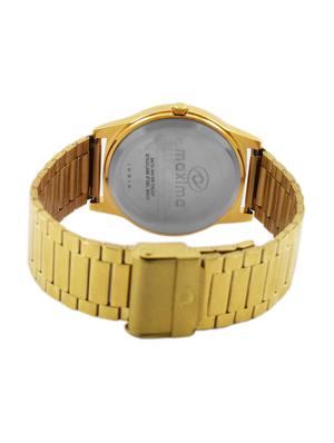 gold stainless steel wrist watch - 11904860 - Standard Image - 3