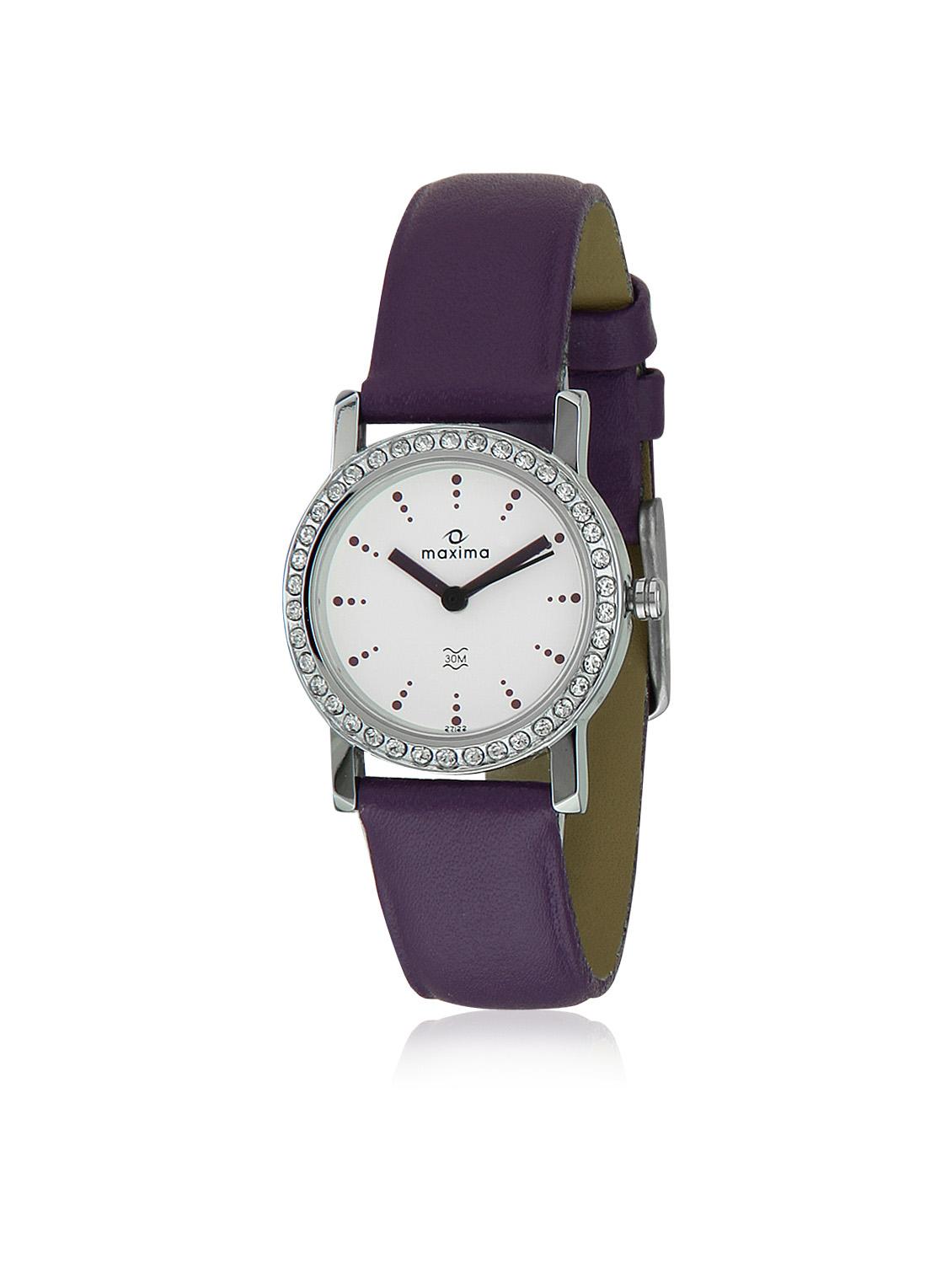 Maxima White Analog Watch For Women - 11905374 - Zoom Image - 1