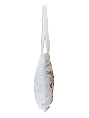 light blue printed tote - 11911968 - Standard Image - 4