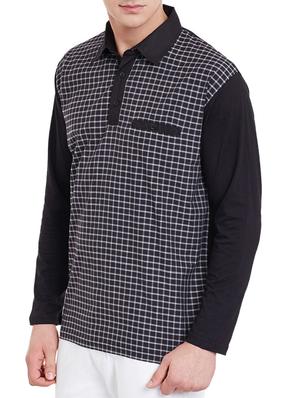 black cotton tshirt - 11930114 - Standard Image - 2