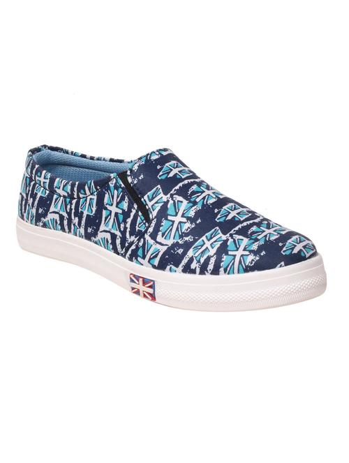 blue canvas plimsoll - 11939160 - Standard Image - 1