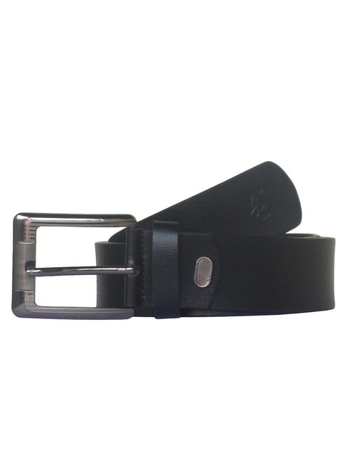 black color, leather belt - 11940534 - Standard Image - 1