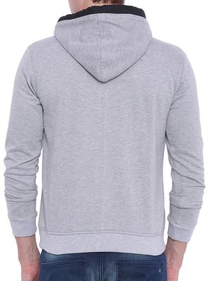 grey color block sweatshirt - 11940781 - Standard Image - 3