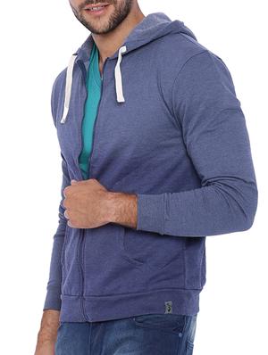 blue cotton sweatshirt - 11940793 - Standard Image - 2