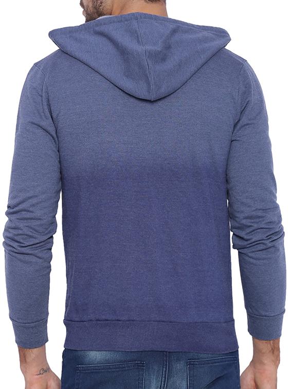 blue cotton sweatshirt - 11940793 - Zoom Image - 3