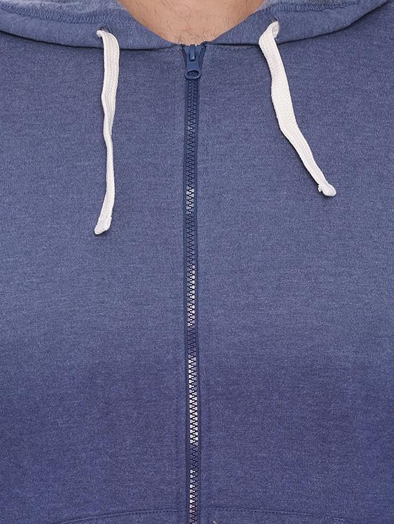 blue cotton sweatshirt - 11940793 - Zoom Image - 4
