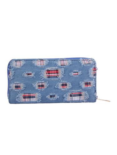 blue canvas clutch - 11941762 - Very Small Image - 1