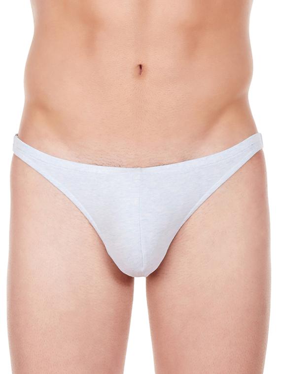 sky blue cotton blend brief - 11941884 - Zoom Image - 1
