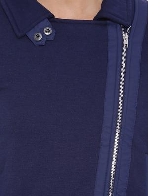 royal blue cotton jacket - 11943902 - Standard Image - 4