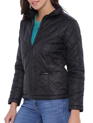 black cotton jacket - 11943913 - Standard Image - 2