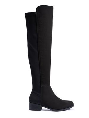 black knee length boot - 11946210 - Standard Image - 2