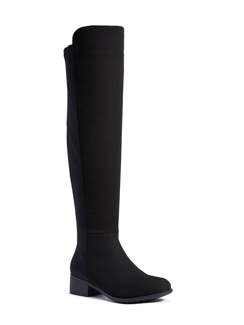 black knee length boot - 11946210 - Zoom Image - 1