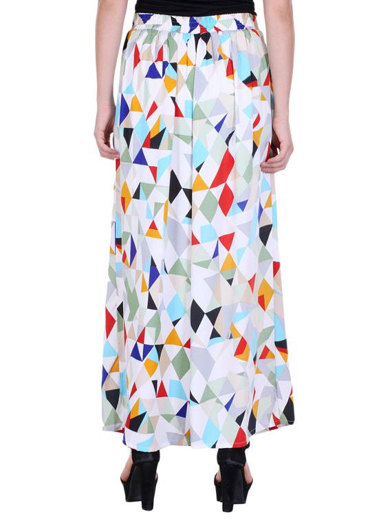 multicolored crepe palazzo - 11946686 - Zoom Image - 3