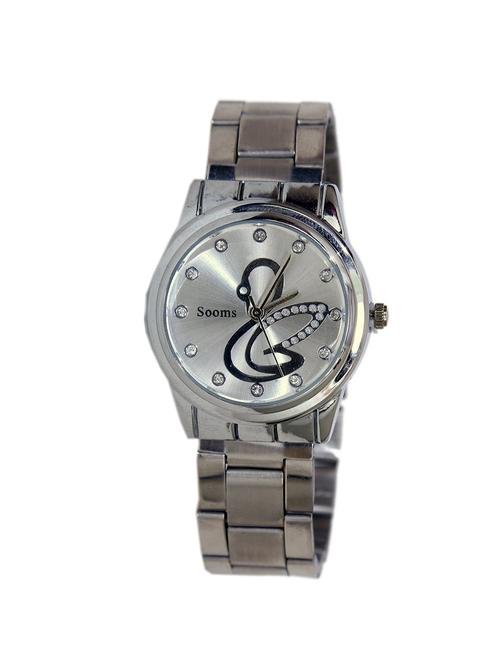 metallic analog wrist watch - 11949082 - Standard Image - 1