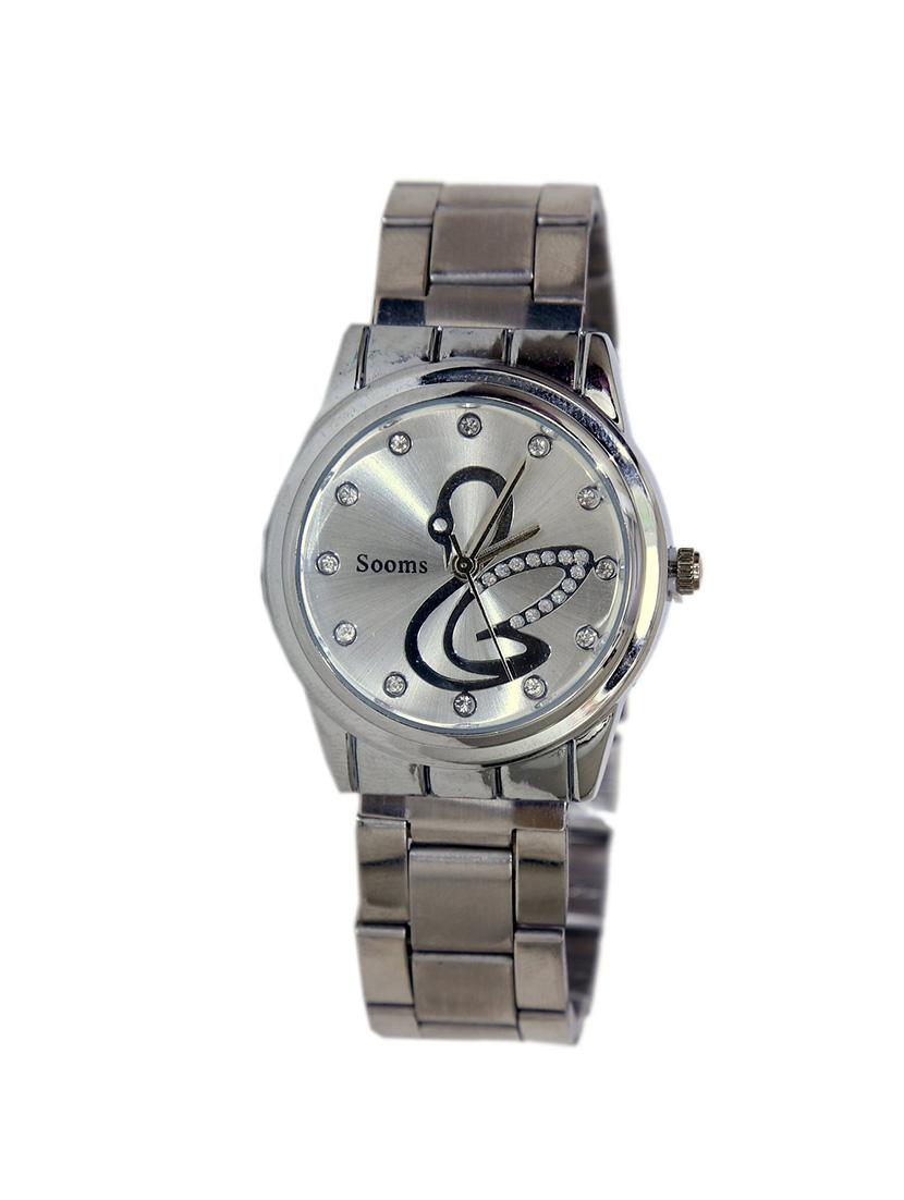metallic analog wrist watch - 11949082 - Zoom Image - 1