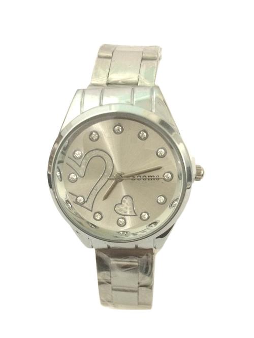 analog round dail metallic wrist watch - 11949091 - Standard Image - 1
