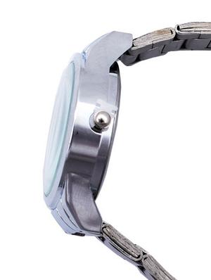 analog round dail metallic wrist watch - 11949093 - Standard Image - 3