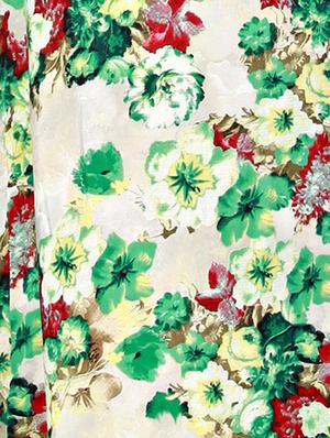 scoop neck floral maxi dress - 11949671 - Standard Image - 4