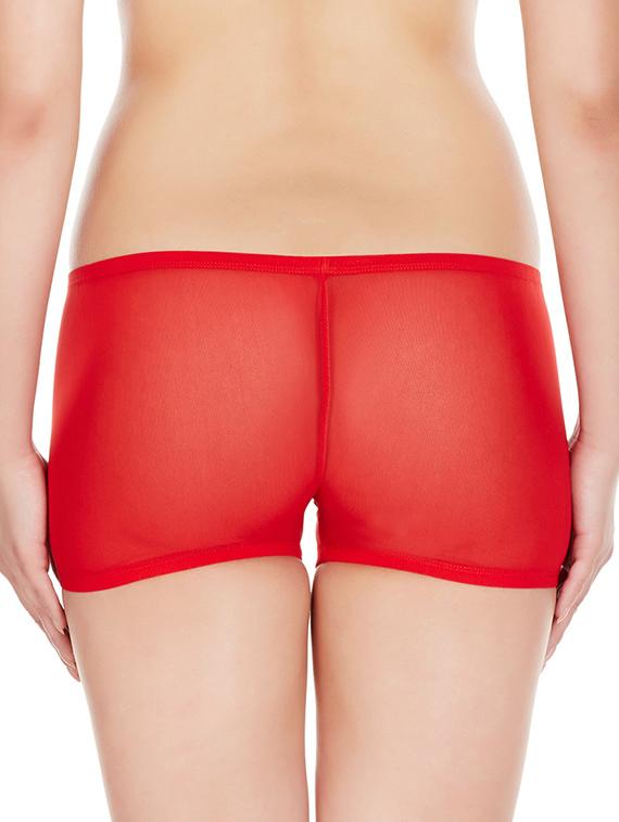 low rise sheer boy shorts - 11951934 - Zoom Image - 3