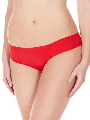 red nylon bikini panty - 11951992 - Standard Image - 2