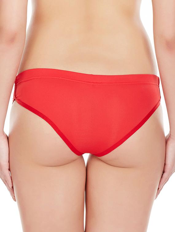 red nylon bikini panty - 11951997 - Zoom Image - 3